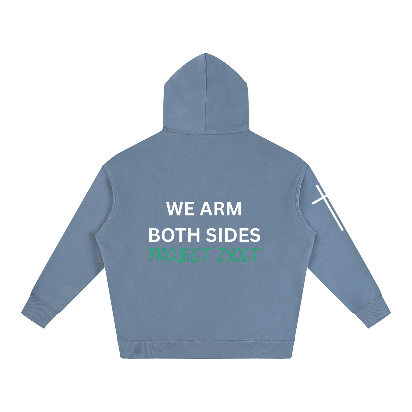 "We Arm Both Sides" Oversize Hoodie