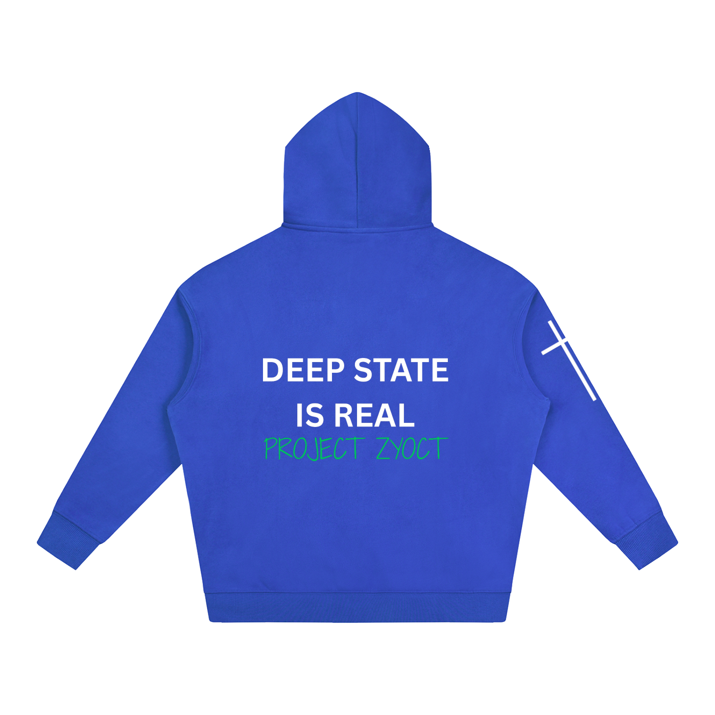 "Deep State is Real" Oversize Hoodie