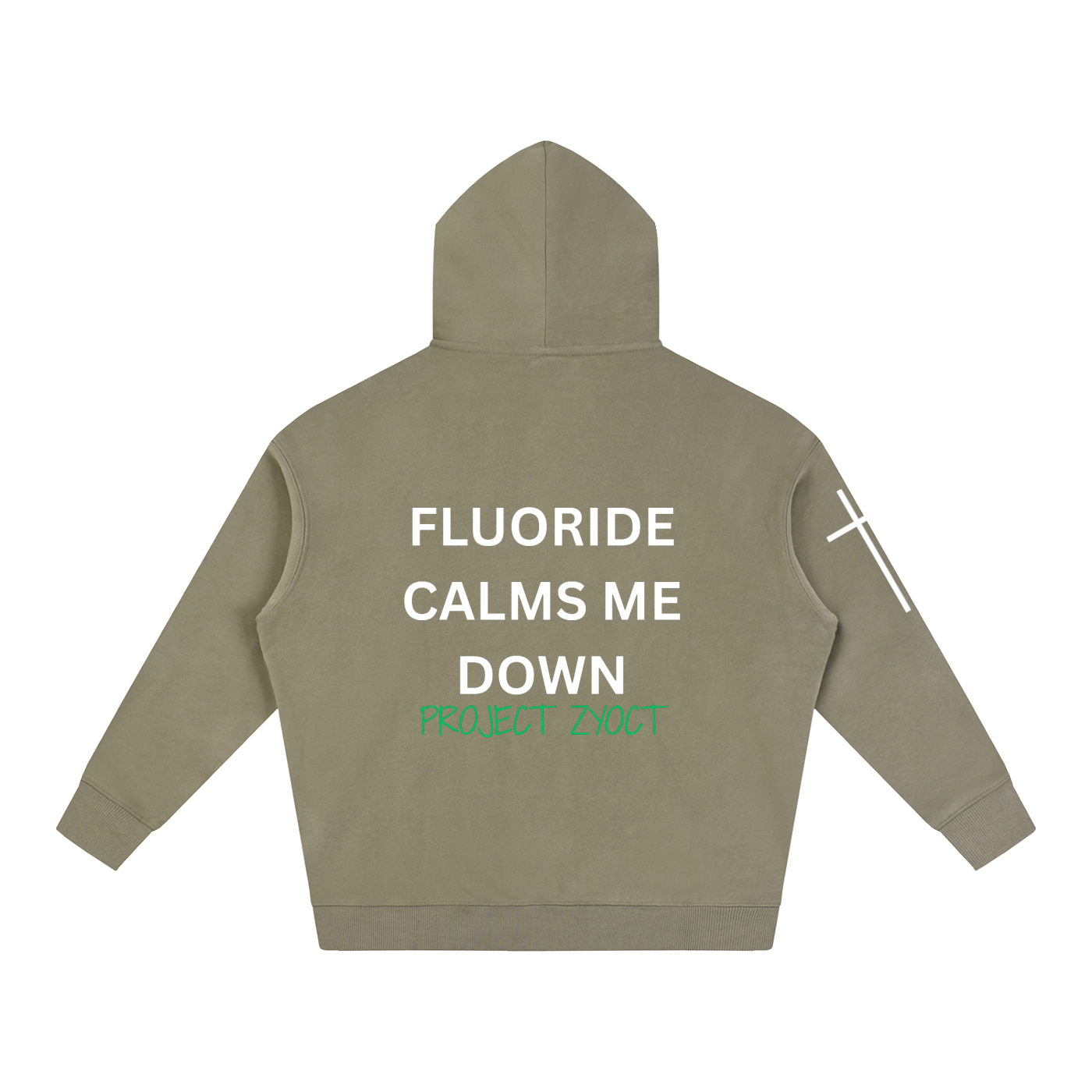 "Fluoride Calms Me Down" Oversize Hoodie