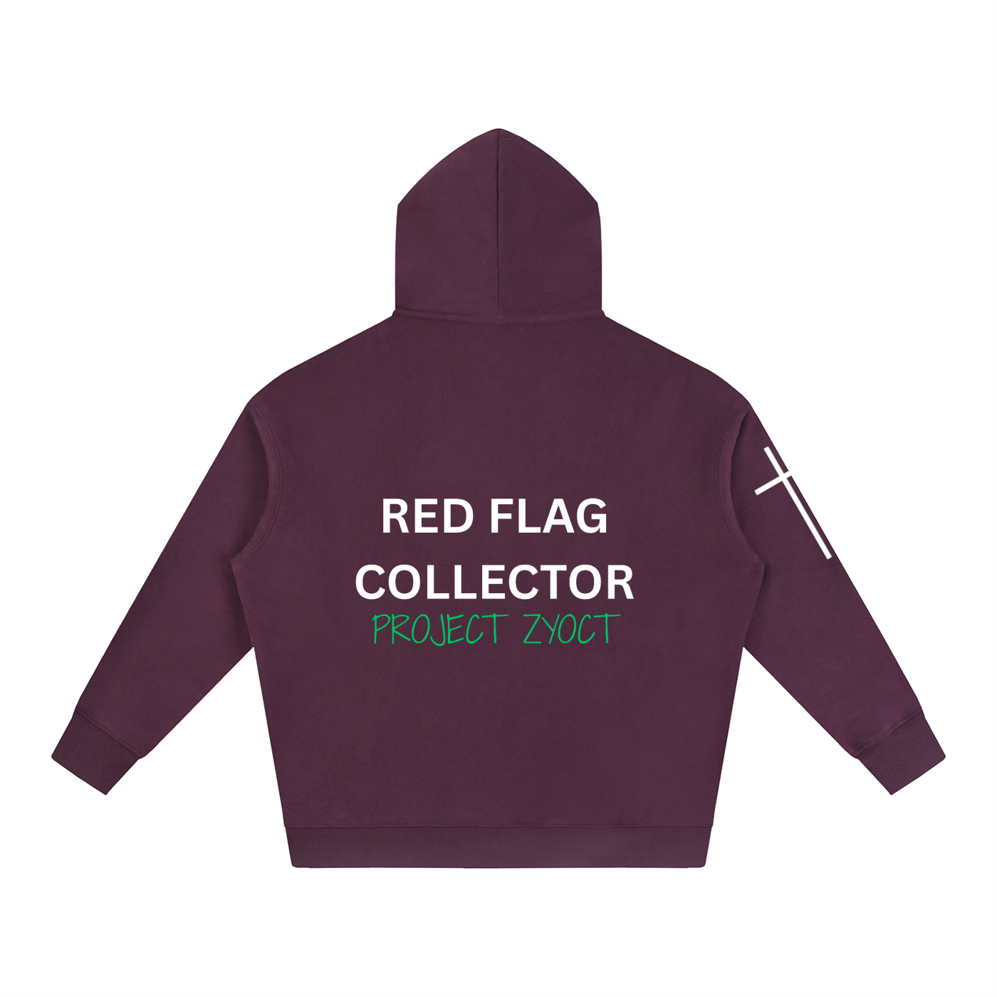 "Red Flag Collector" Oversize Hoodie