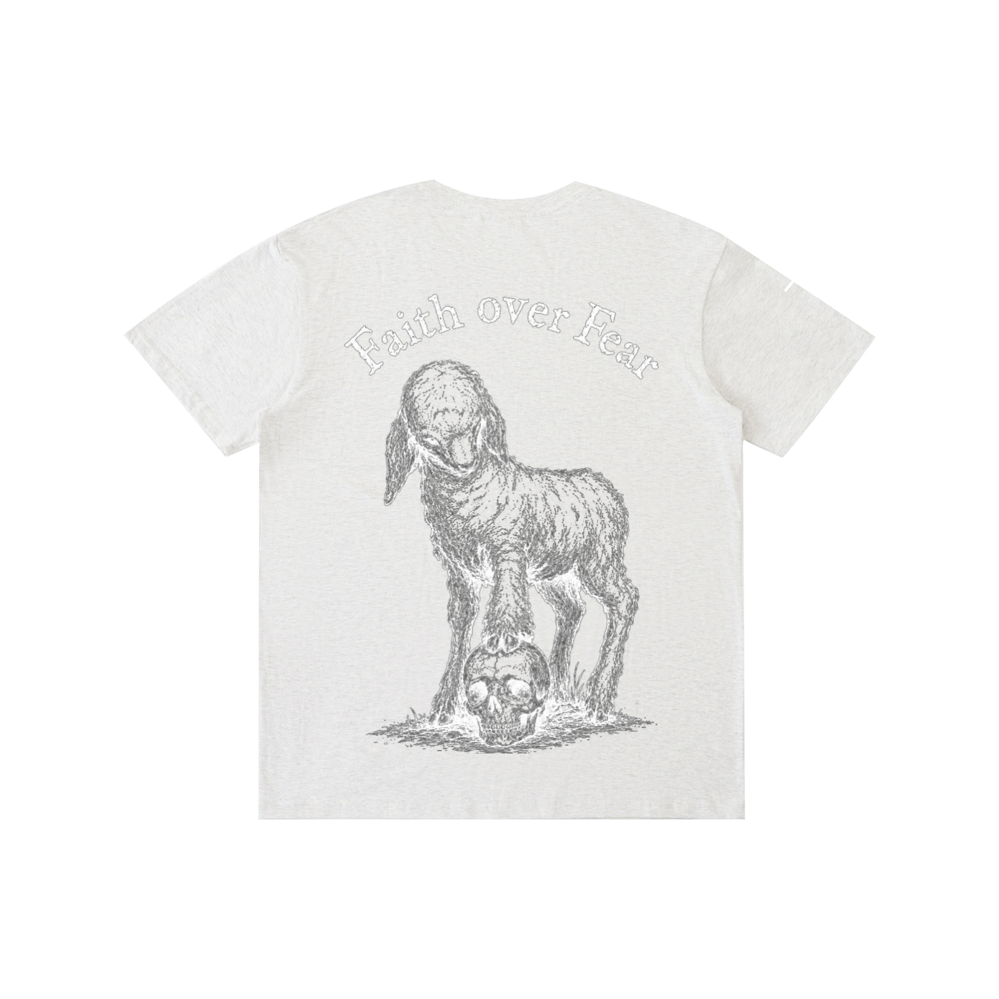 "Faith Over Fear" Cotton T-Shirt