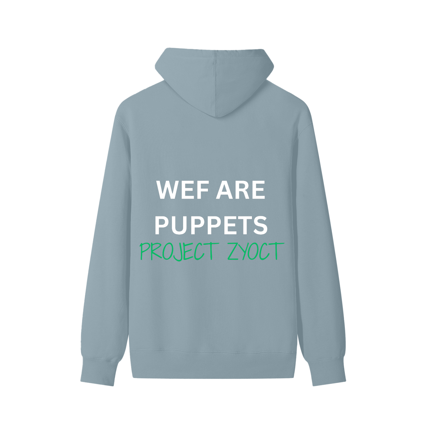 "WEF Are Puppets" Classic Cotton Hoodie