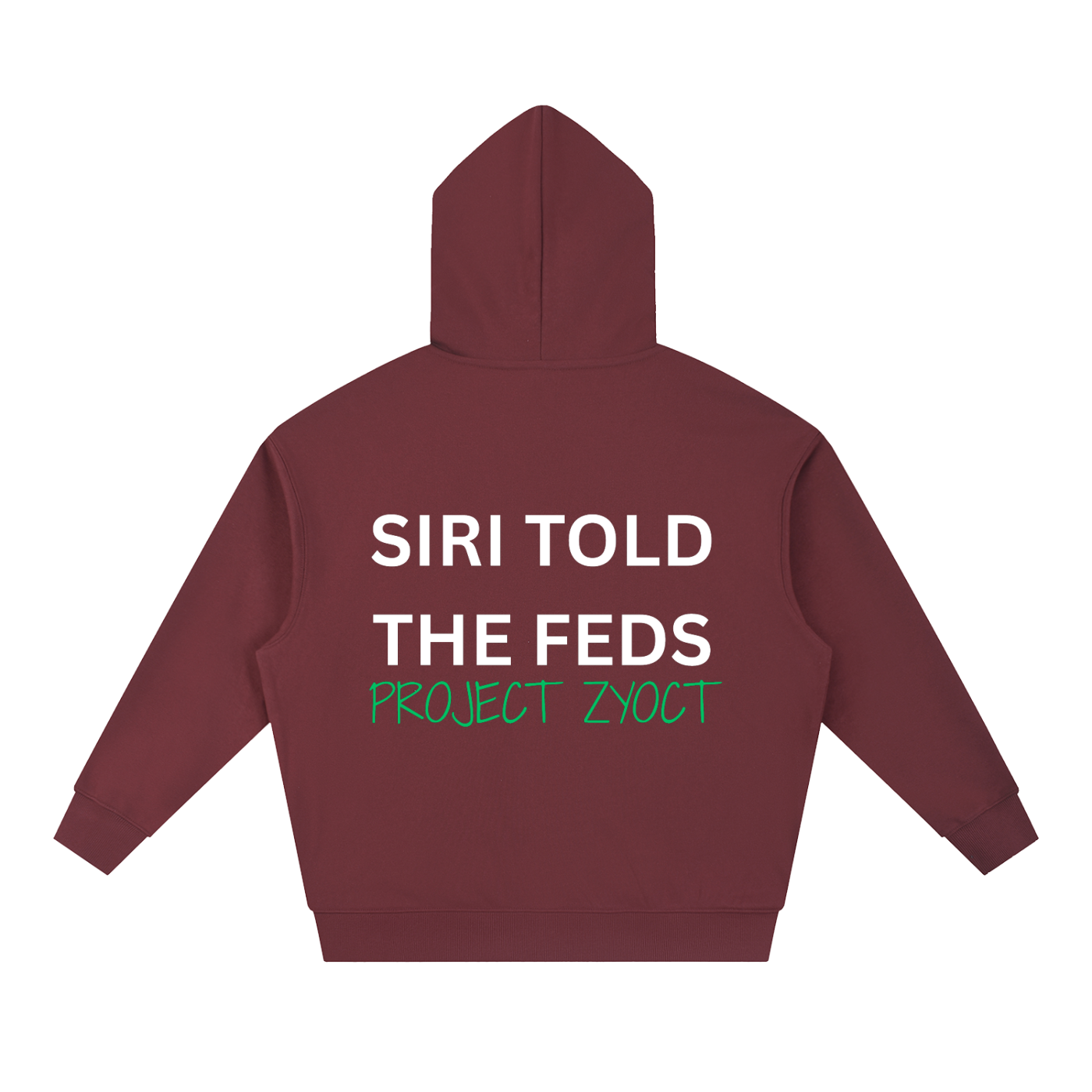 "Siri Told the Feds" Heavyweight Hoodie