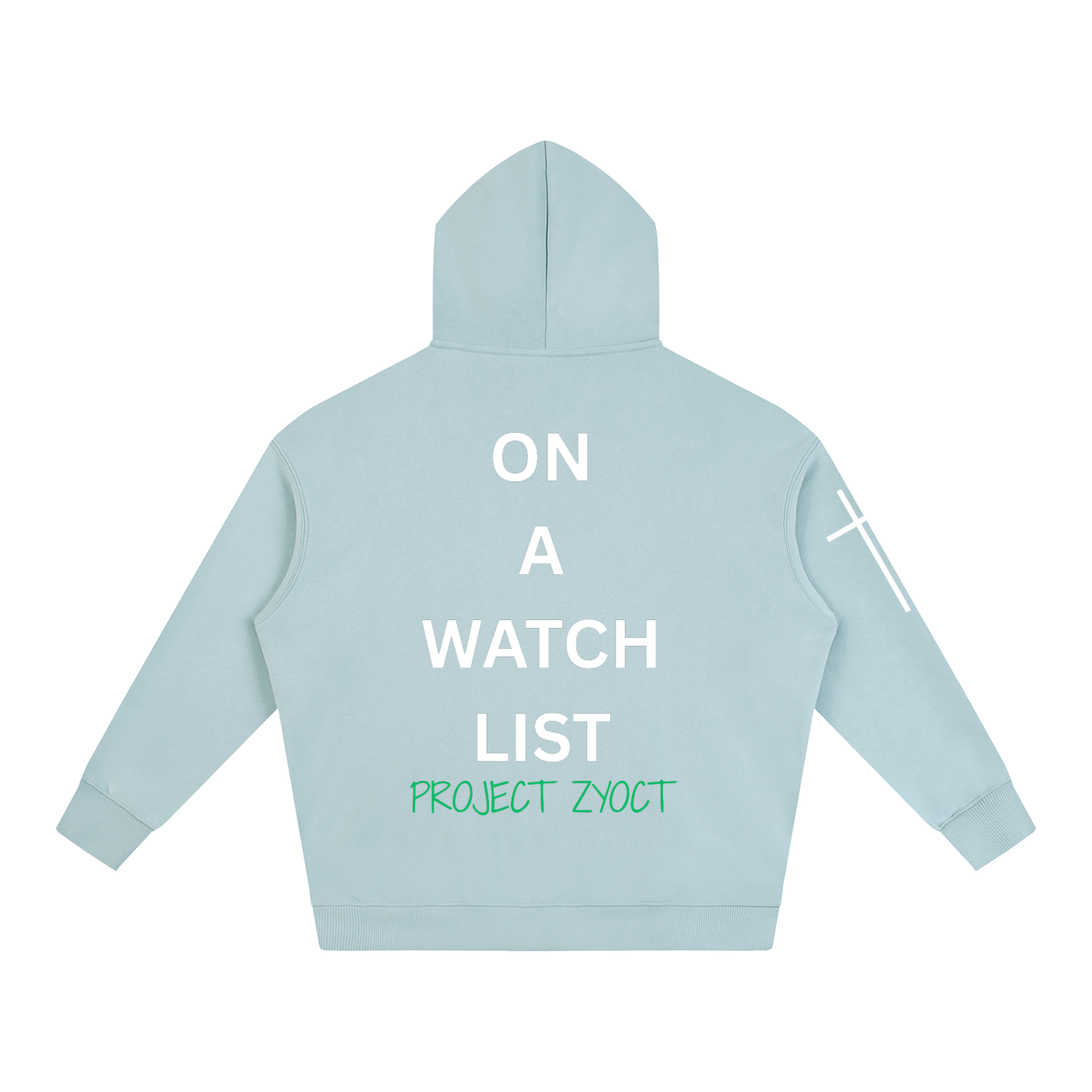 "On a watch list" Oversize Hoodie