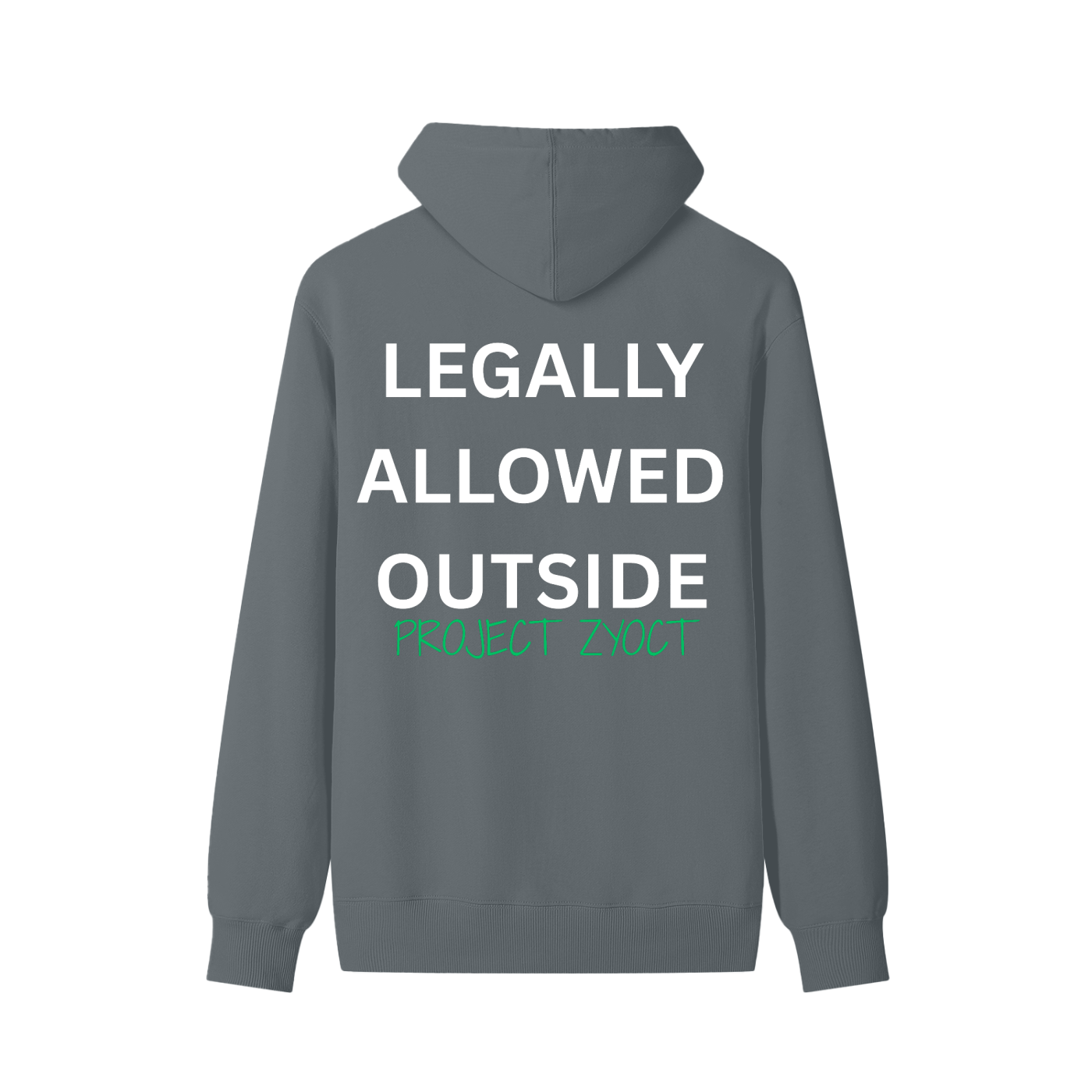 "Legally Allowed Outside" Classic Cotton Hoodie