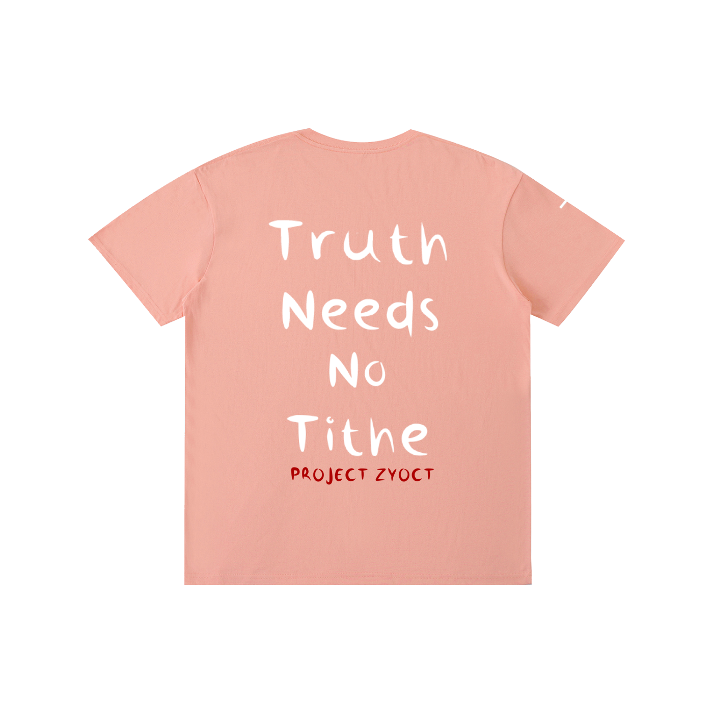 "Truth Needs No Tithe" Cotton T-Shirt