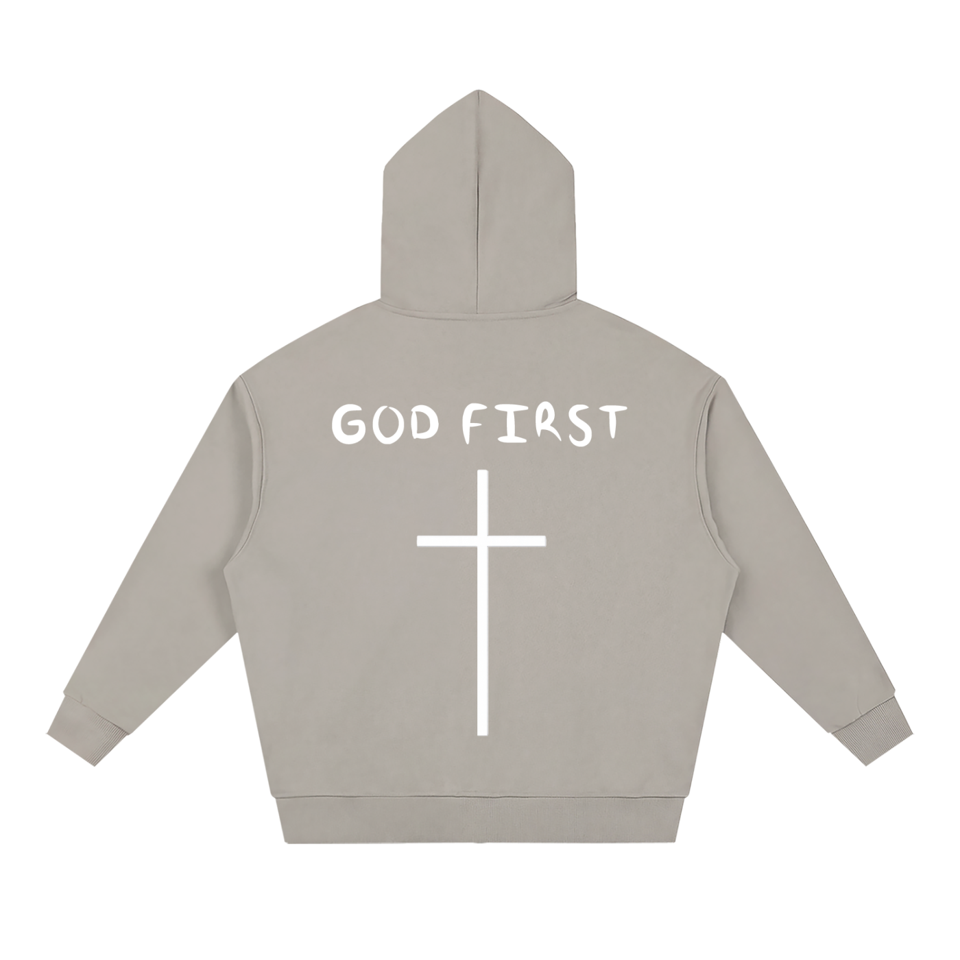 "GOD FIRST" Full Zip Hoodie
