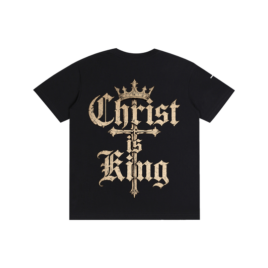 "Christ Is King" Cotton T-Shirt
