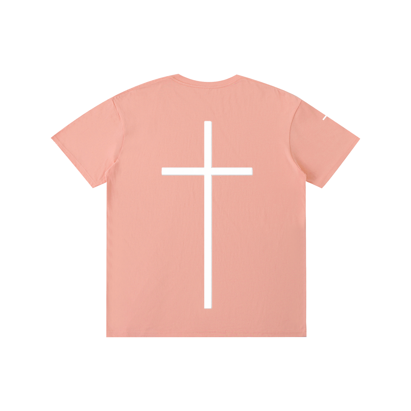 Simple Cross Cotton T-Shirt