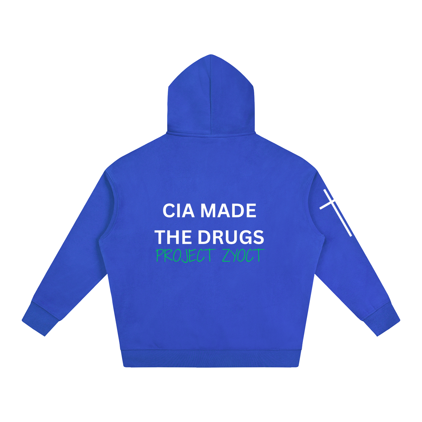 "CIA Made the Drugs" Oversize Hoodie