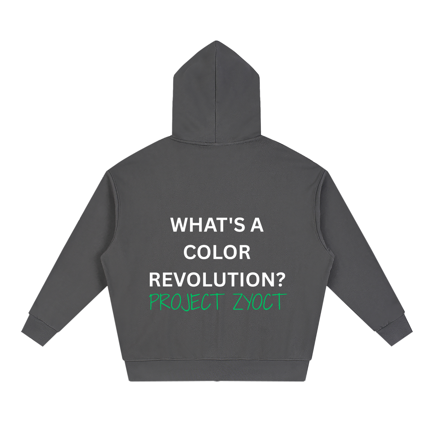 "What's a Color Revolution?" Full Zip Hoodie