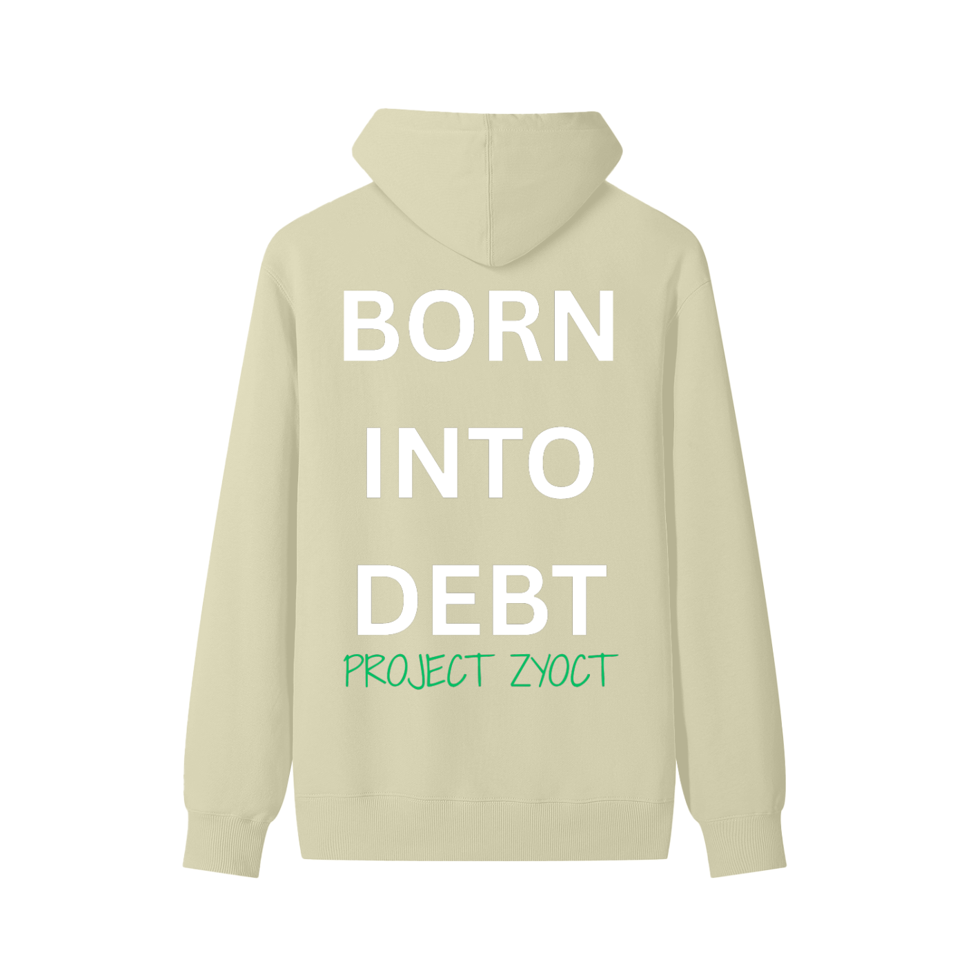 "Born Into Debt" Classic Cotton Hoodie
