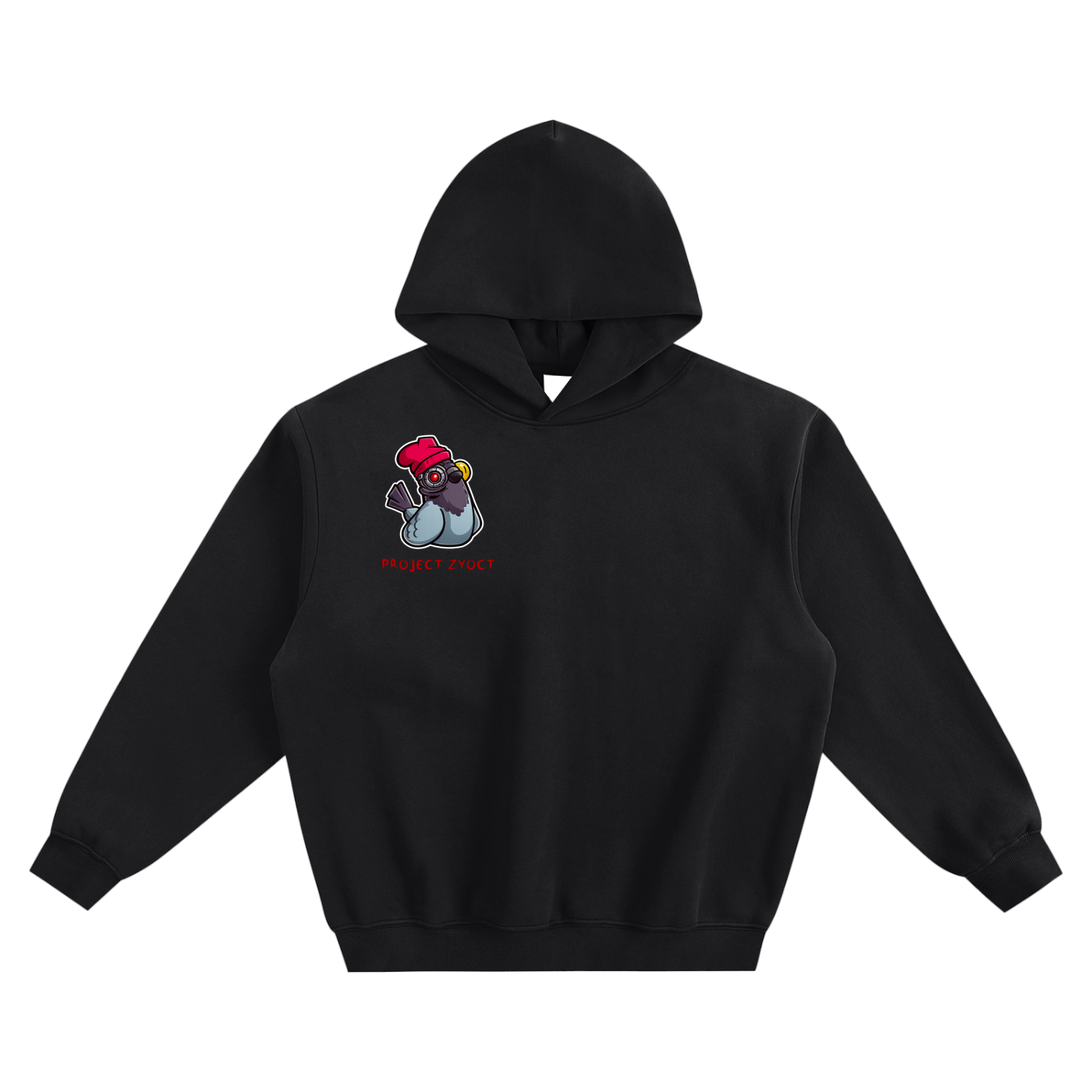 Fleeced Boxy Hoodie