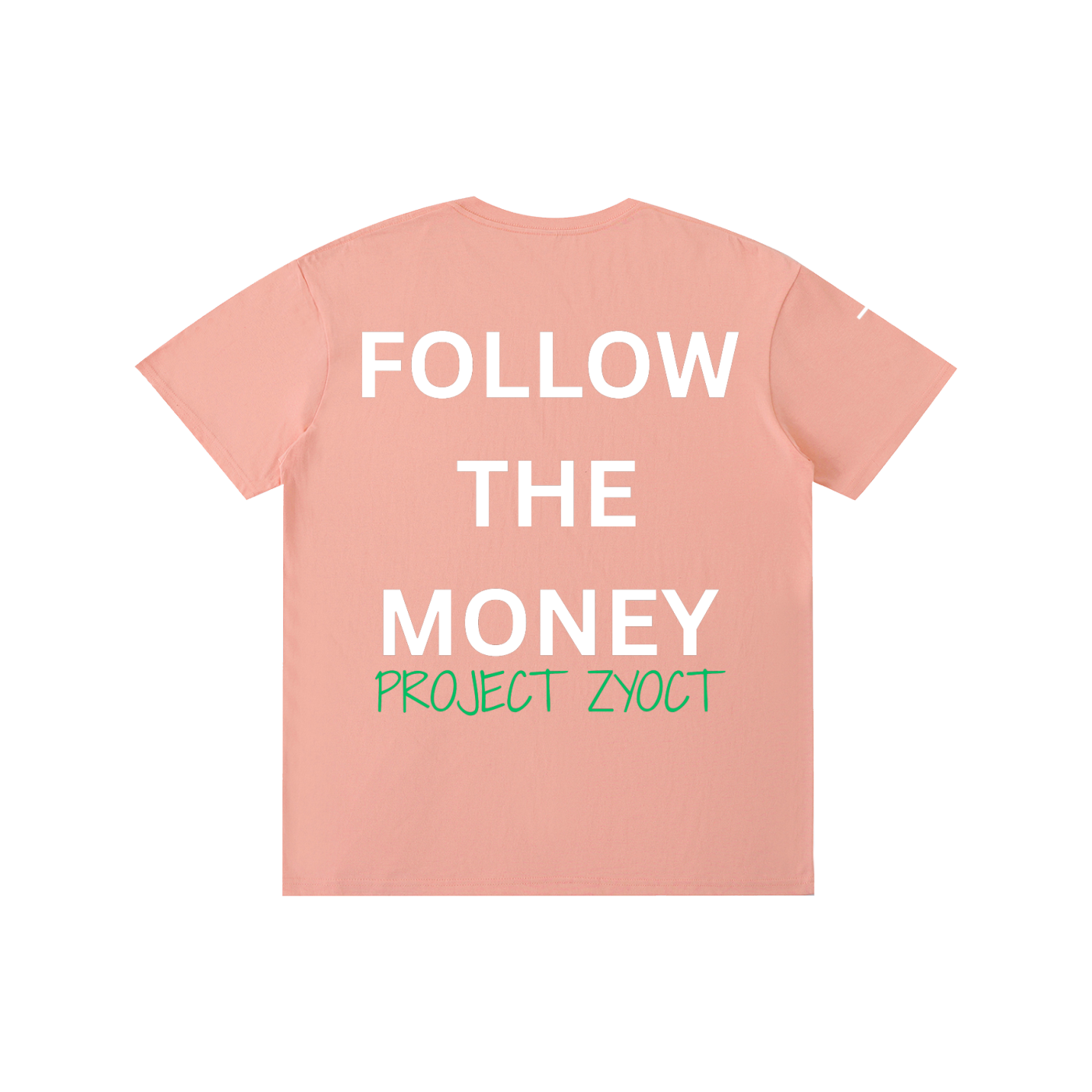 "Follow the Money" Cotton T-Shirt