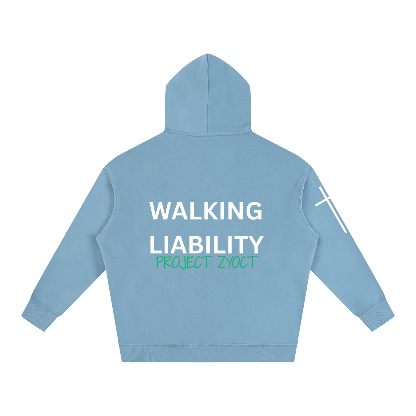 "Walking Liability" Oversize Hoodie