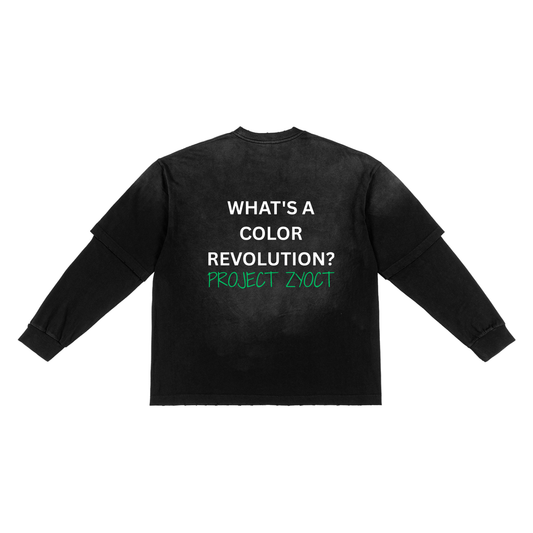 "What's a Color Revolution?" Sunfade Two-Piece Shirt