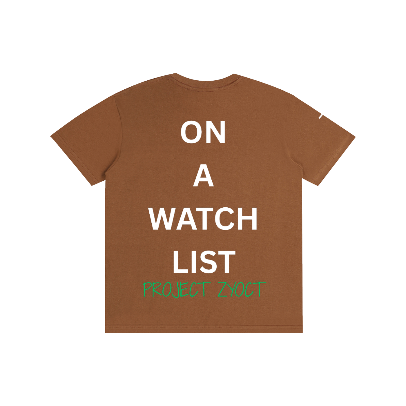 "On a watch list" Cotton T-Shirt