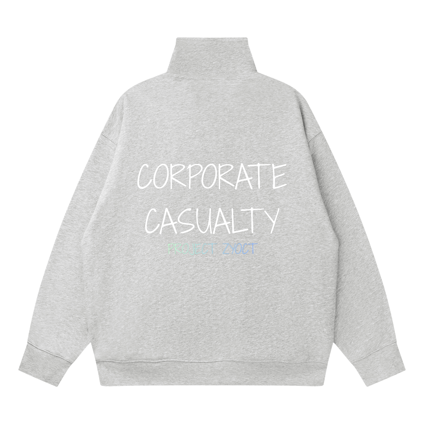 "Corporate Casualty" Quarter-Zip Sweatshirt