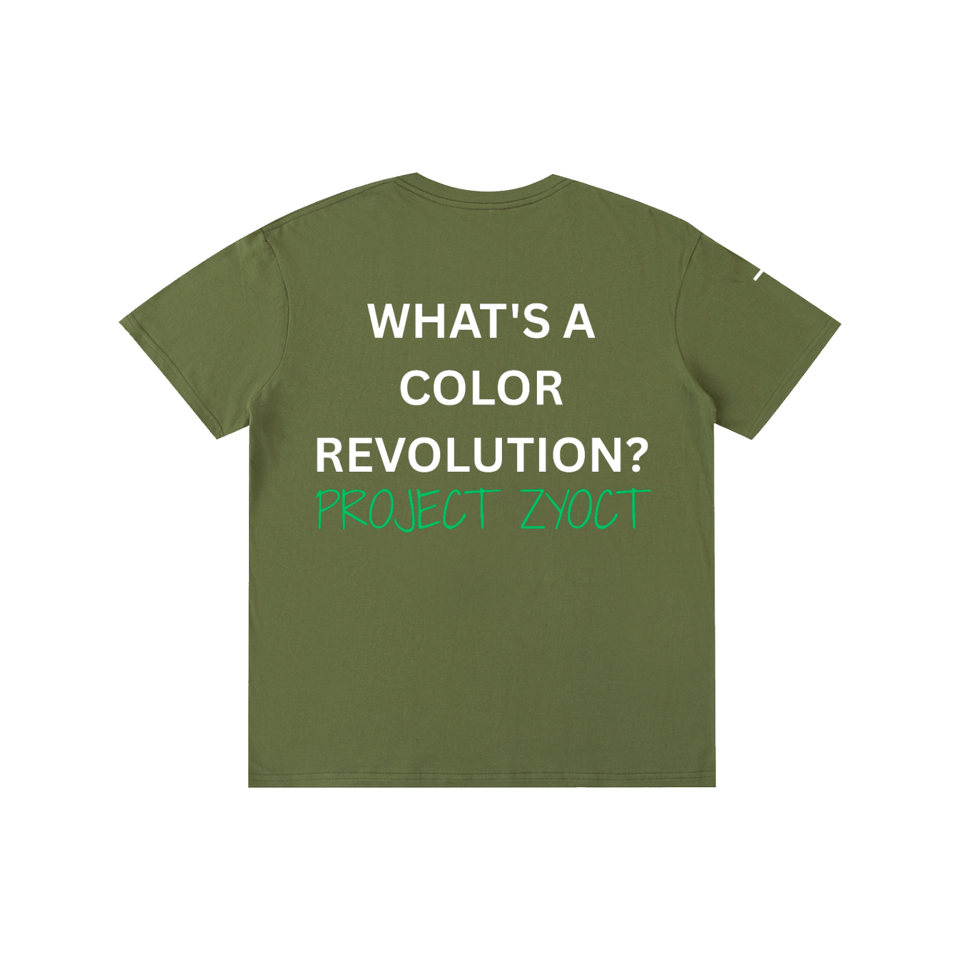 "What's a Color Revolution?" Cotton T-Shirt