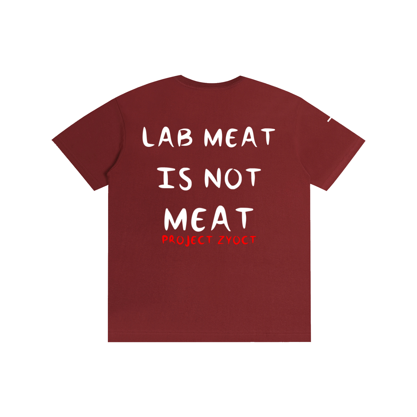 "Lab Meat is Meat" Cotton T-Shirt
