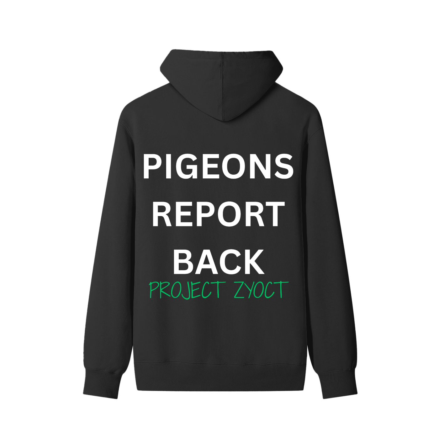 "Pigeons Report Back" Classic Cotton Hoodie