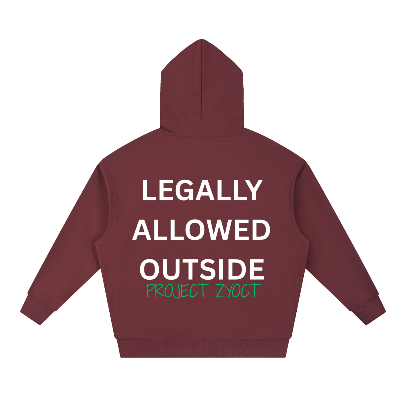 "Legally Allowed Outside" Heavyweight Hoodie