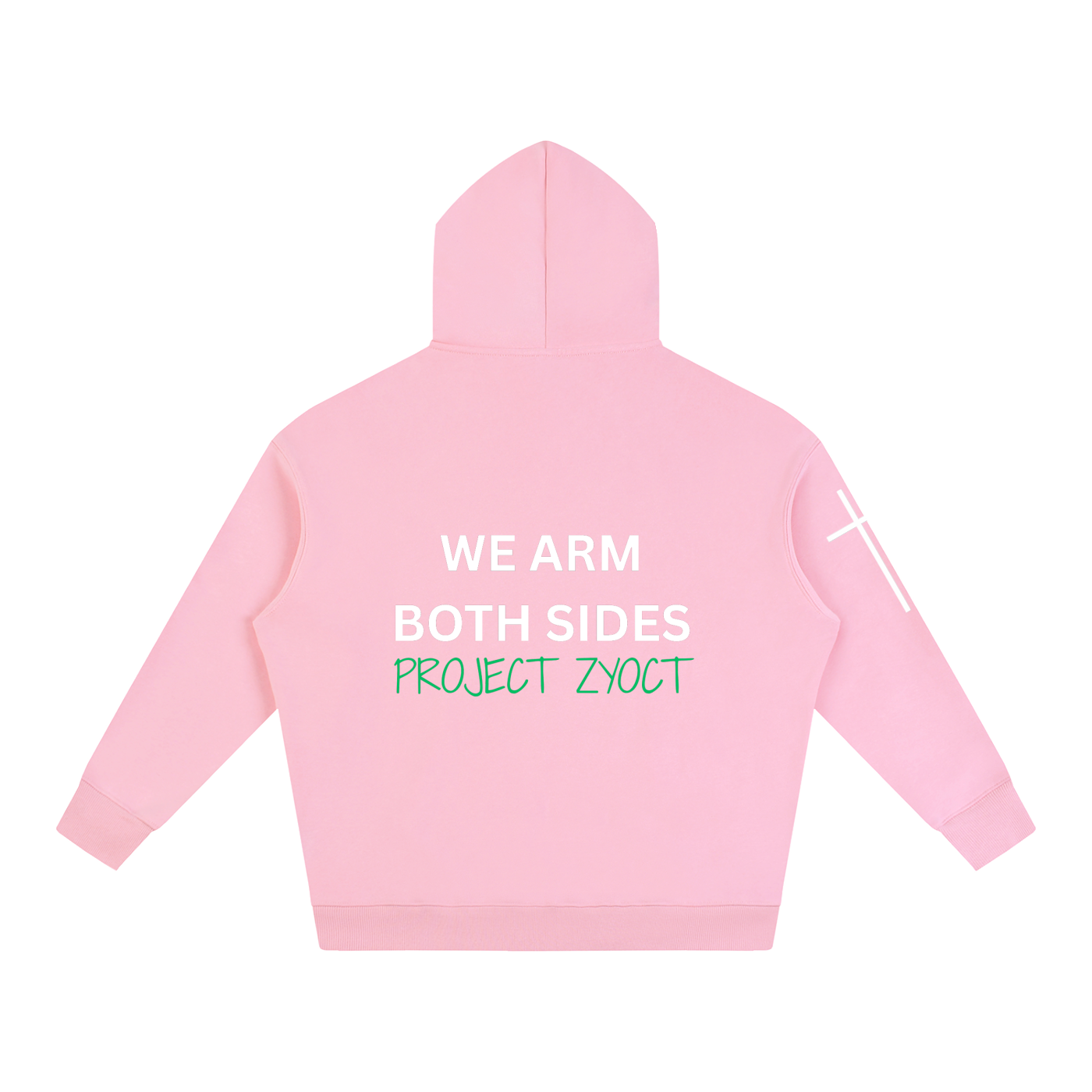 "We Arm Both Sides" Oversize Hoodie