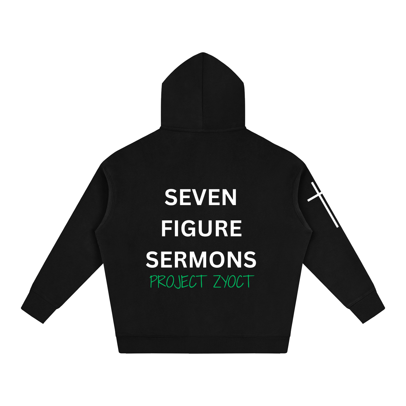 "Seven Figure Sermons" Oversize Hoodie