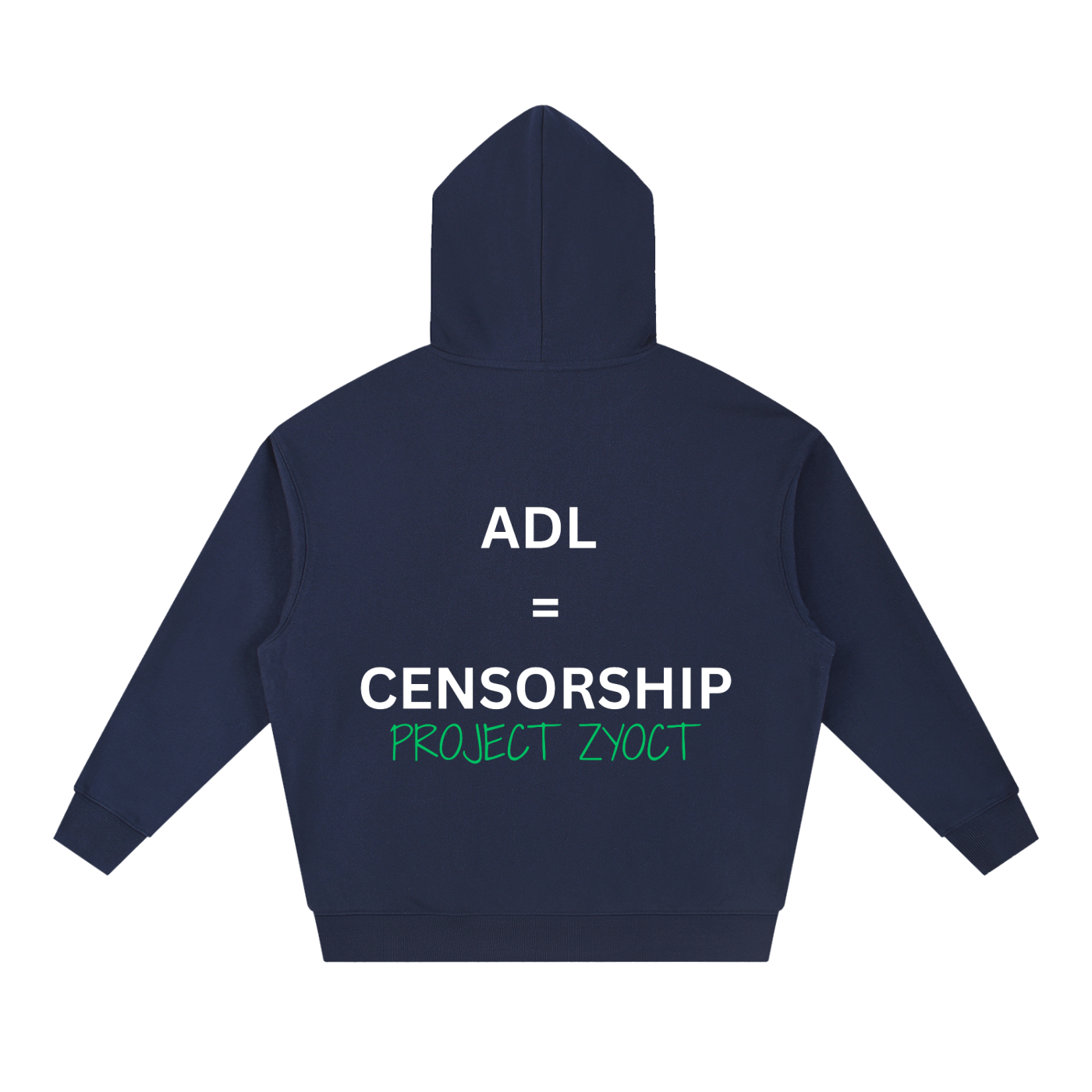 "ADL = Censorship" Heavyweight Hoodie