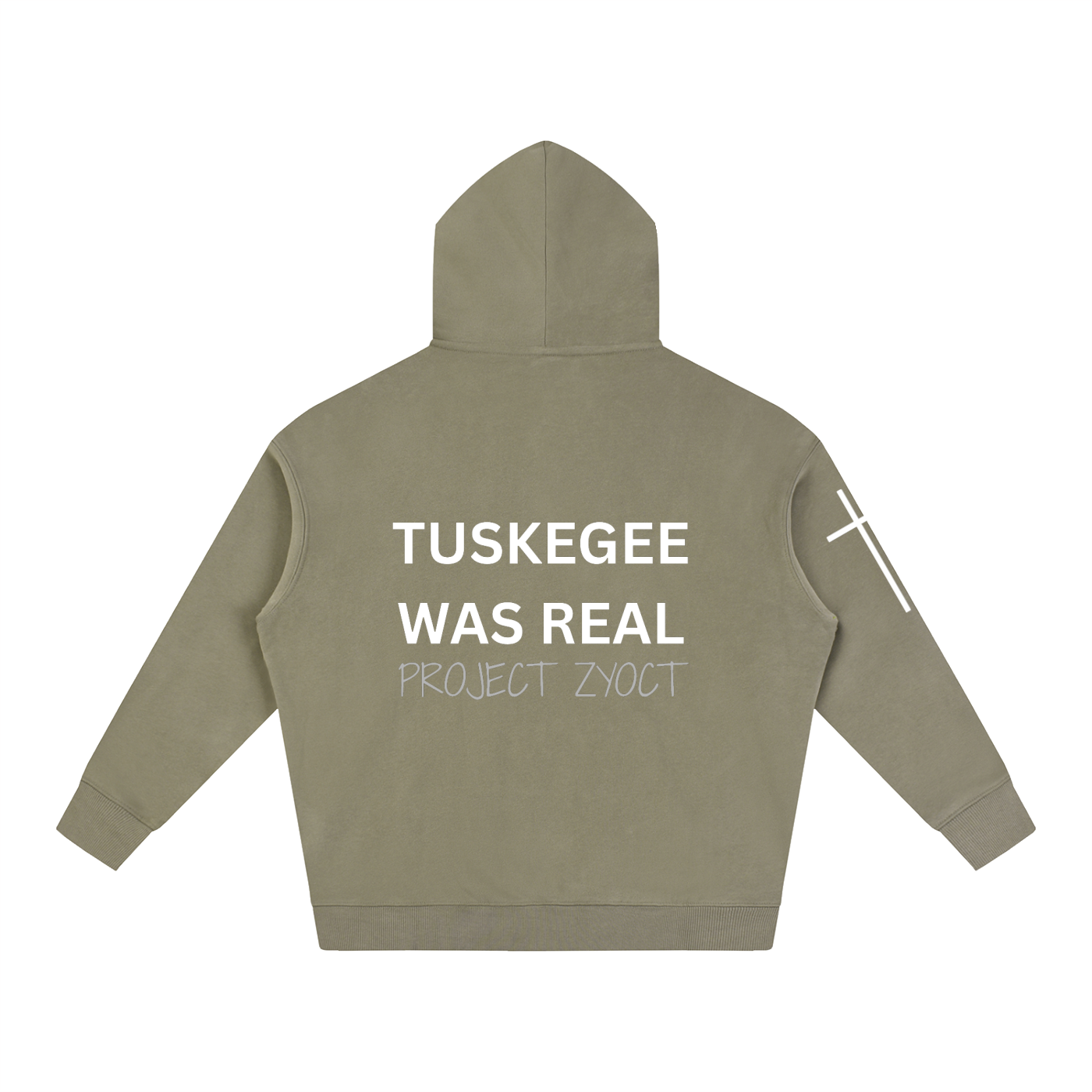 "Tuskegee Was Real" Oversize Hoodie