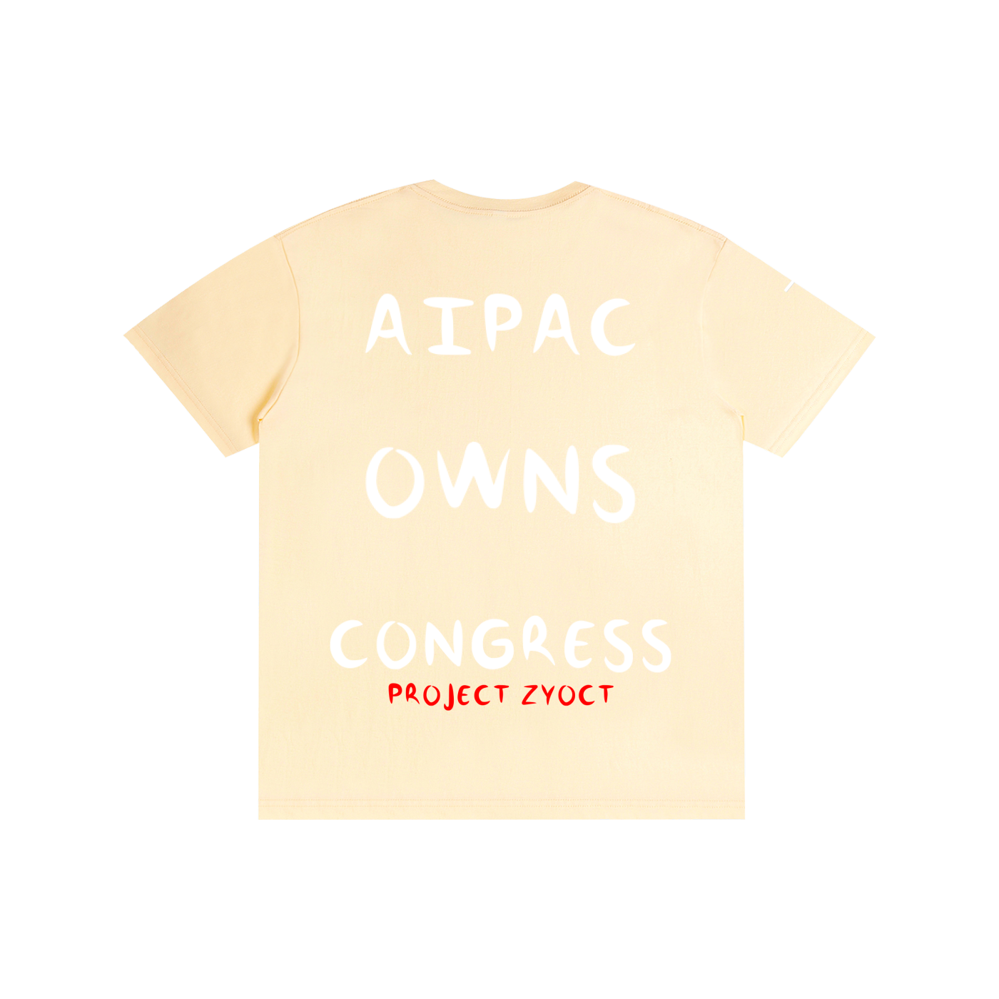 "AIPAC Owns Congress" Cotton T-Shirt