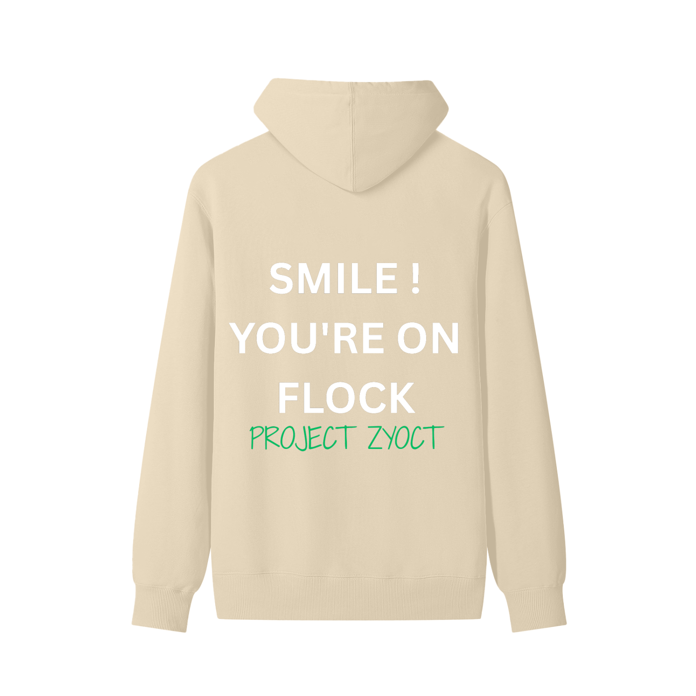 "Smile You're On Flock" Classic Cotton Hoodie