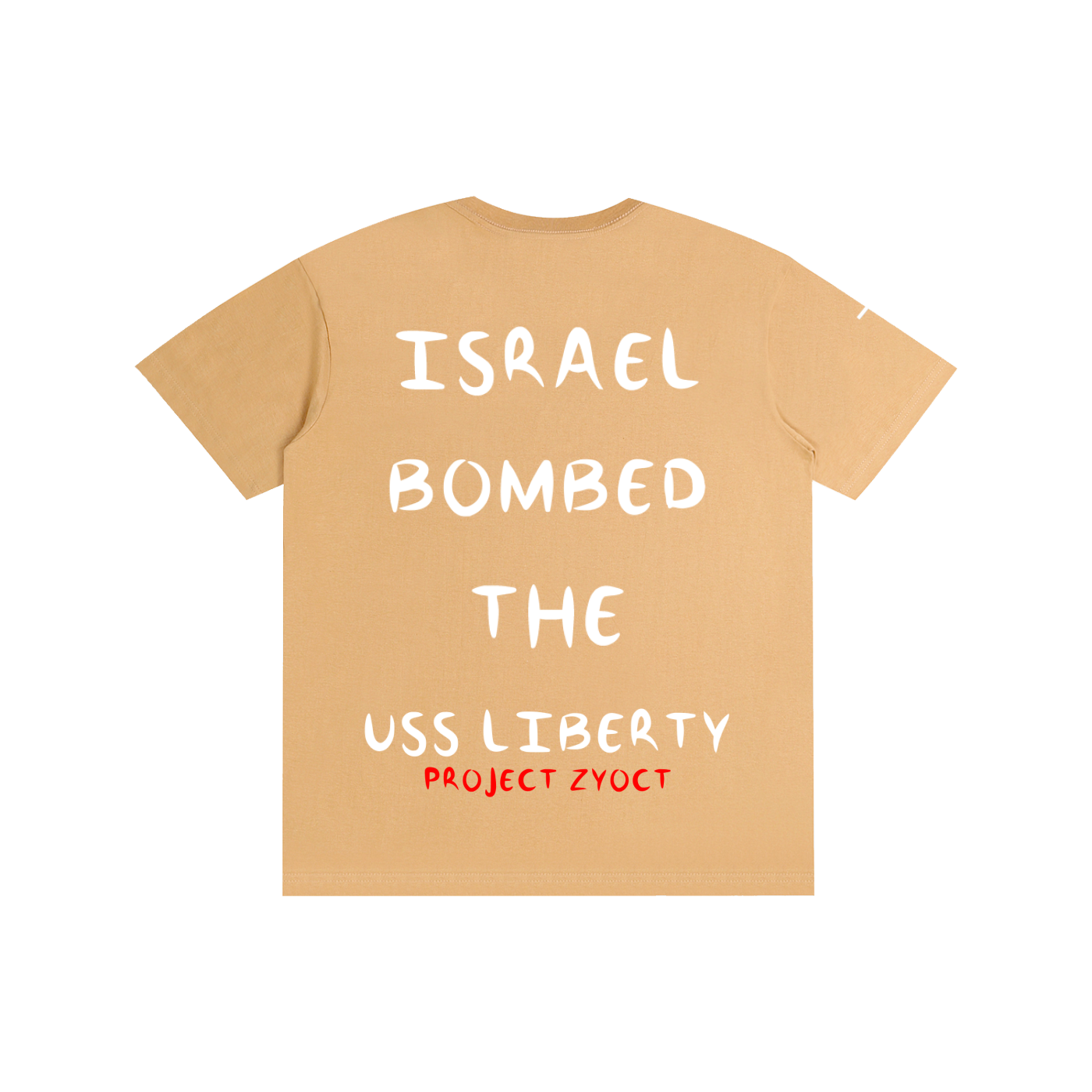"Israel Bombed the USS Liberty" Cotton T-Shirt