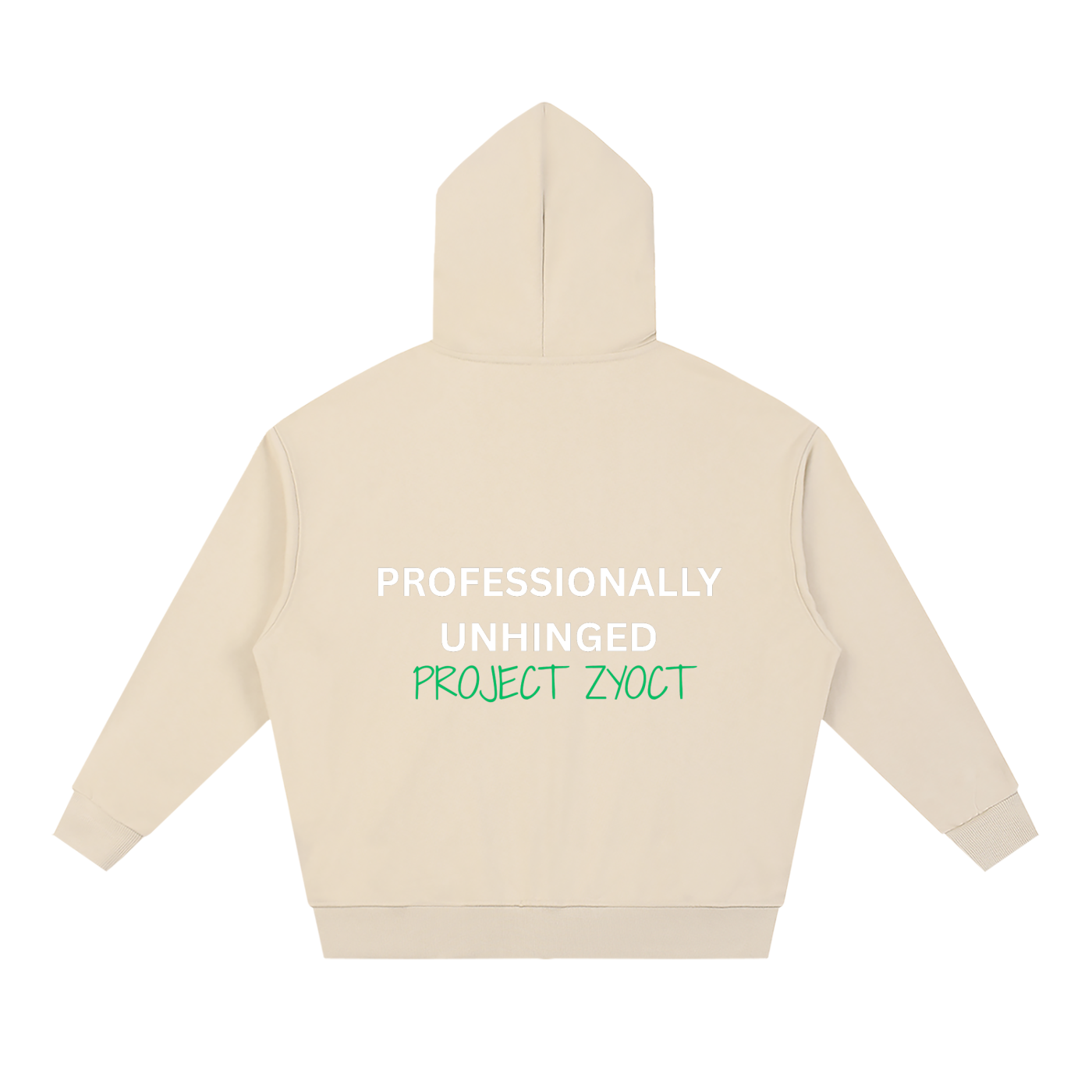 "Professionally Unhinged" Full Zip Hoodie