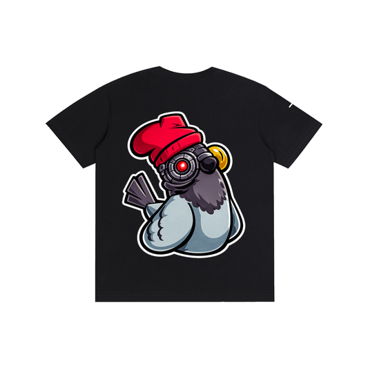 "The Bird" Cotton T-Shirt