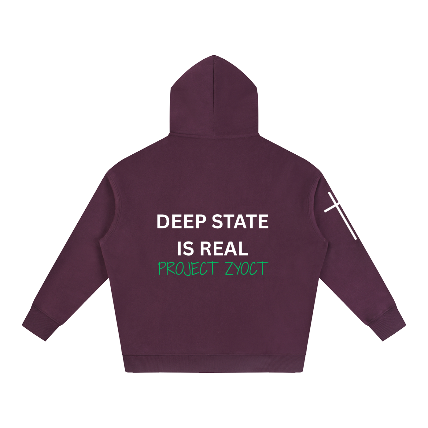 "Deep State is Real" Oversize Hoodie