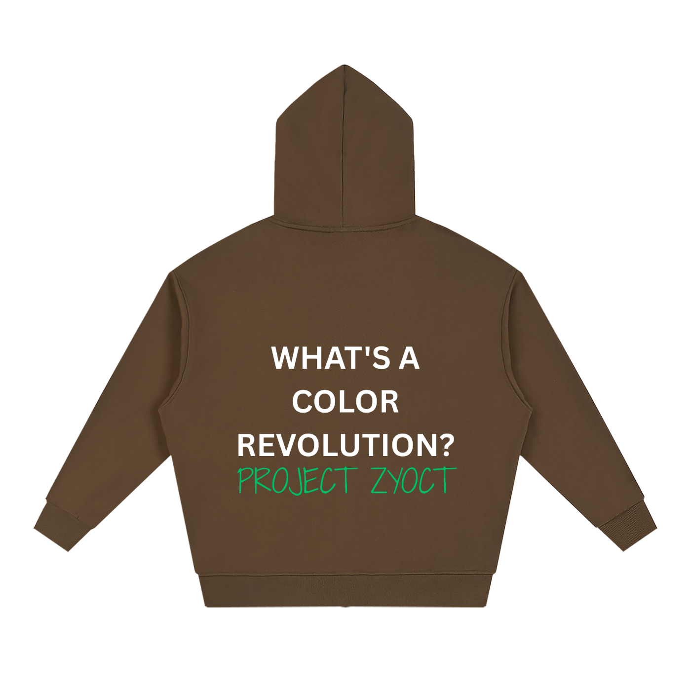 "What's a Color Revolution?" Full Zip Hoodie
