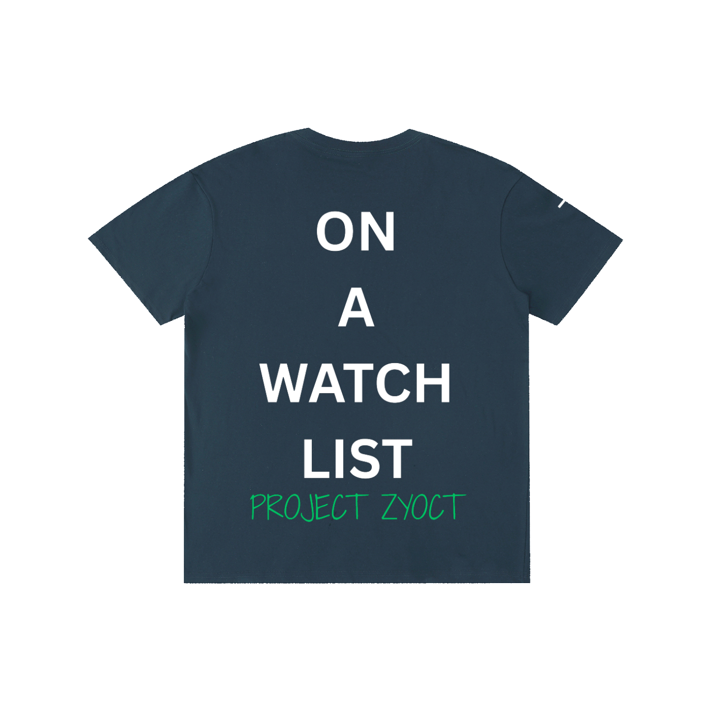 "On a watch list" Cotton T-Shirt