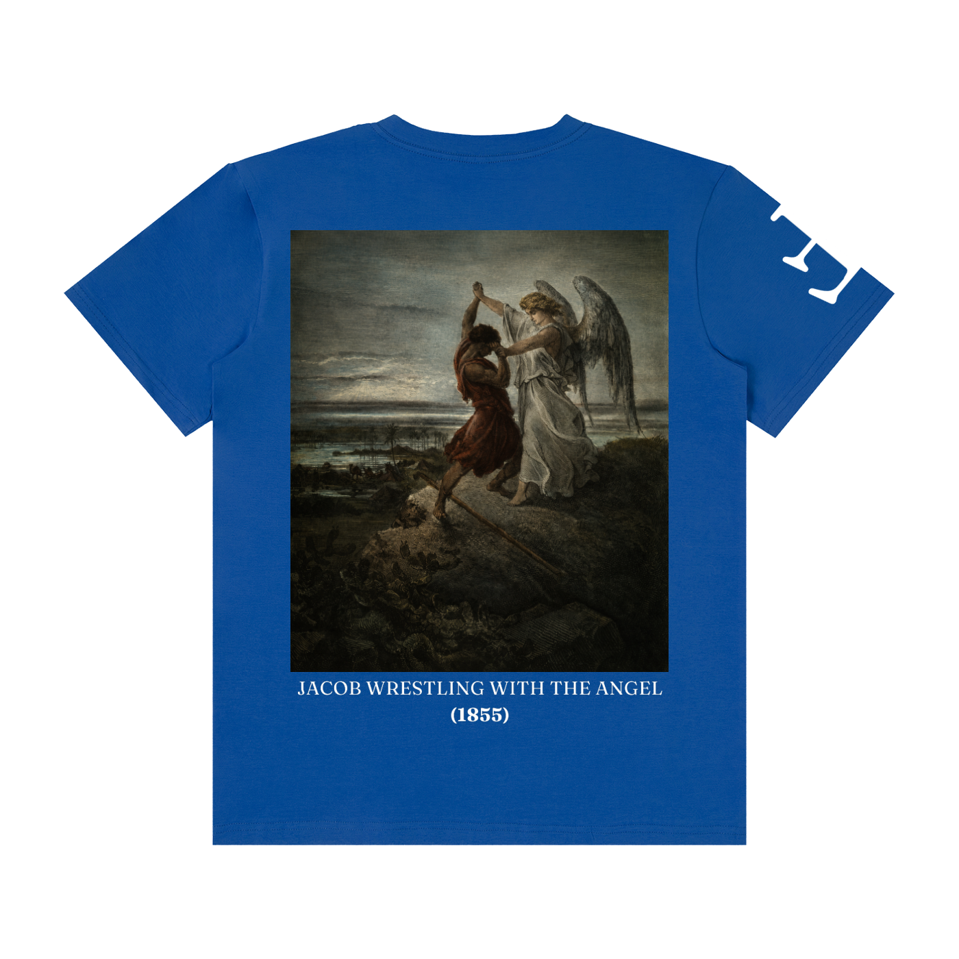 Jacob Wrestling with the Angel (1855) T-Shirt