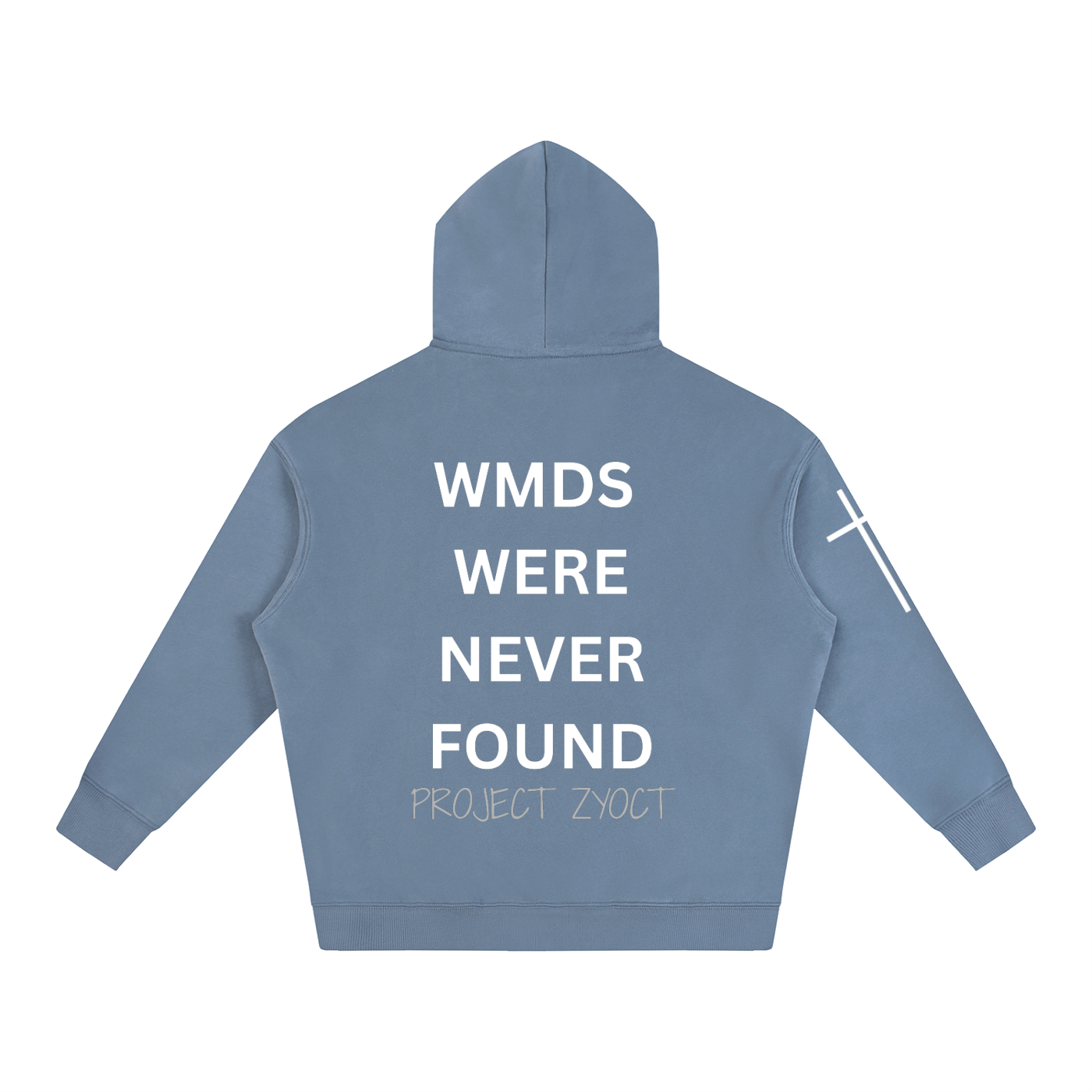"WMDs Were Never Found" Oversize Hoodie
