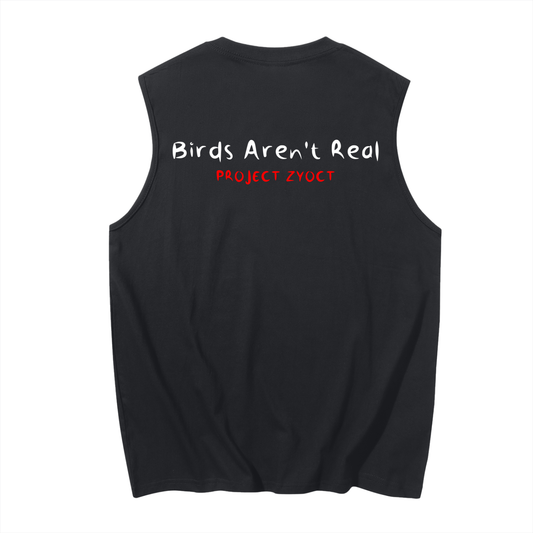 "Birds Aren't Real" Cotton Tank Top