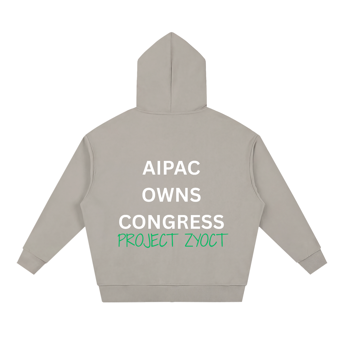 "AIPAC Owns Congress" Full Zip Hoodie