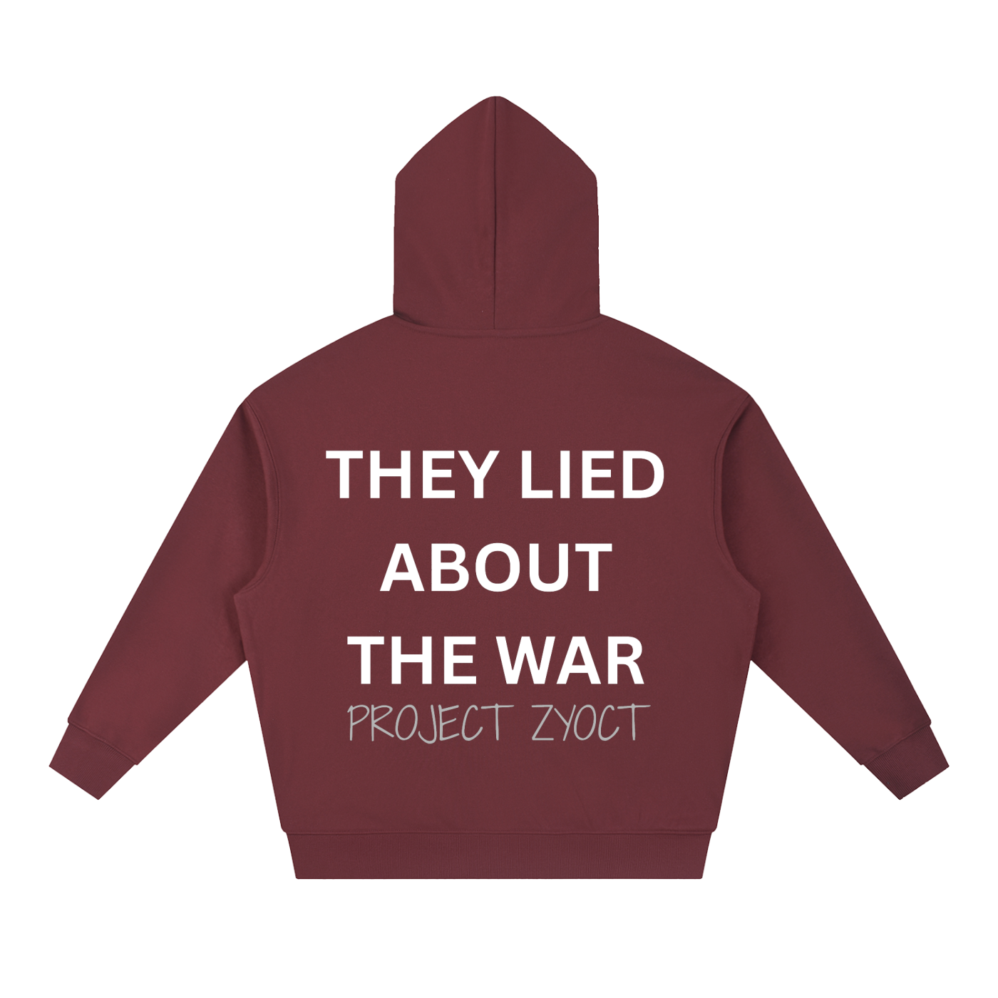 "They Lied About the War" Heavyweight Hoodie