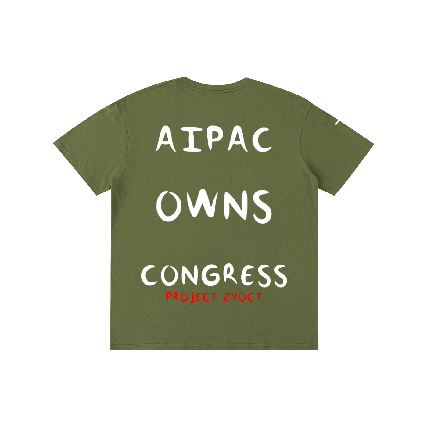 "AIPAC Owns Congress" Cotton T-Shirt