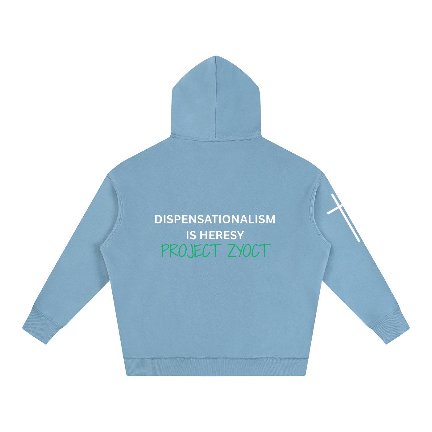 "Dispensationalism is Heresy" Oversize Hoodie