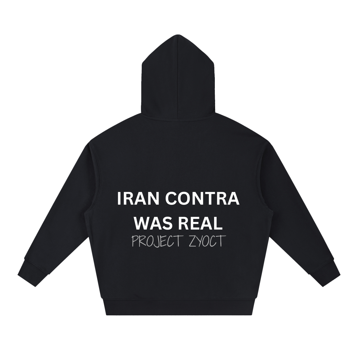 "Iran Contra Was Real" Heavyweight Hoodie