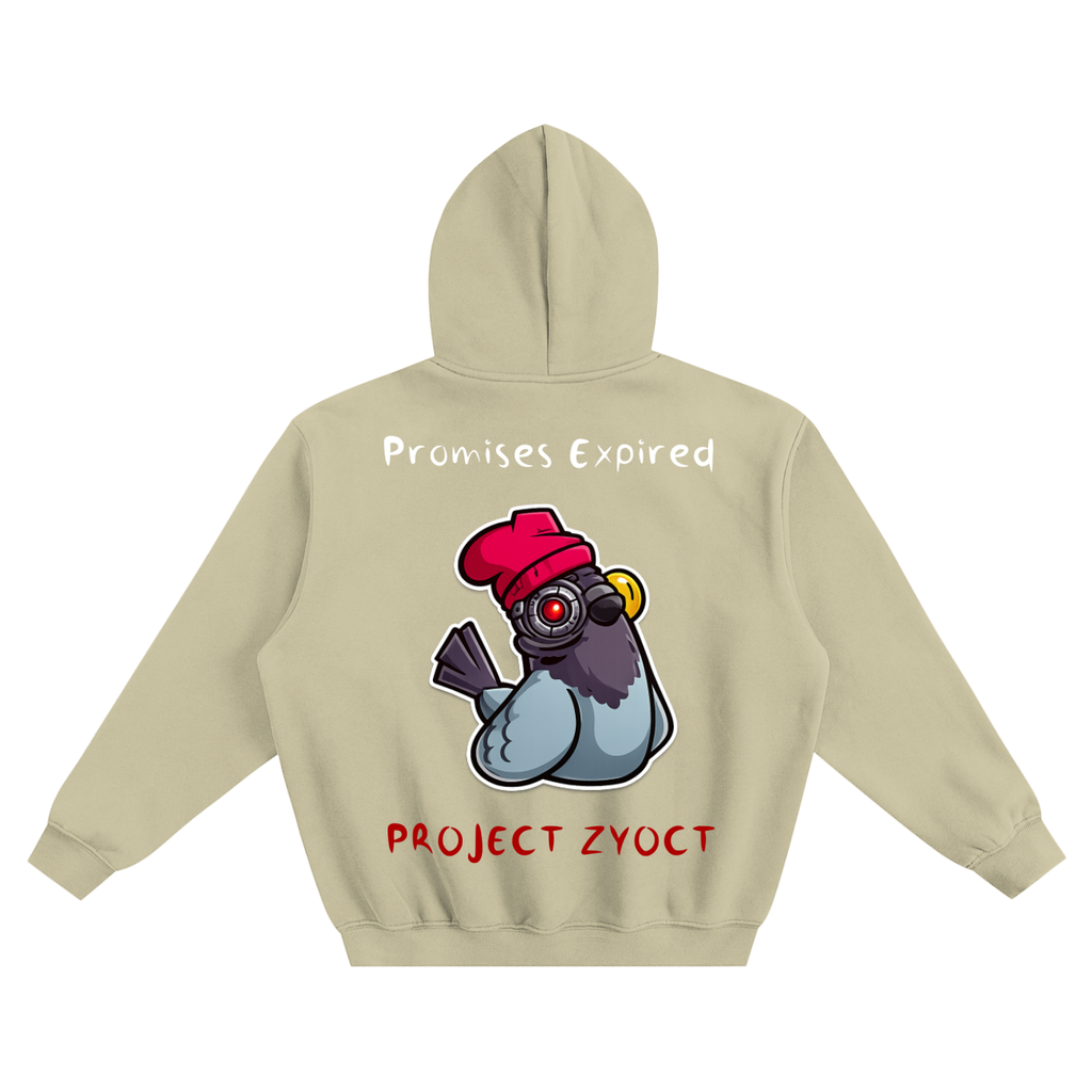 Fleeced Boxy Hoodie