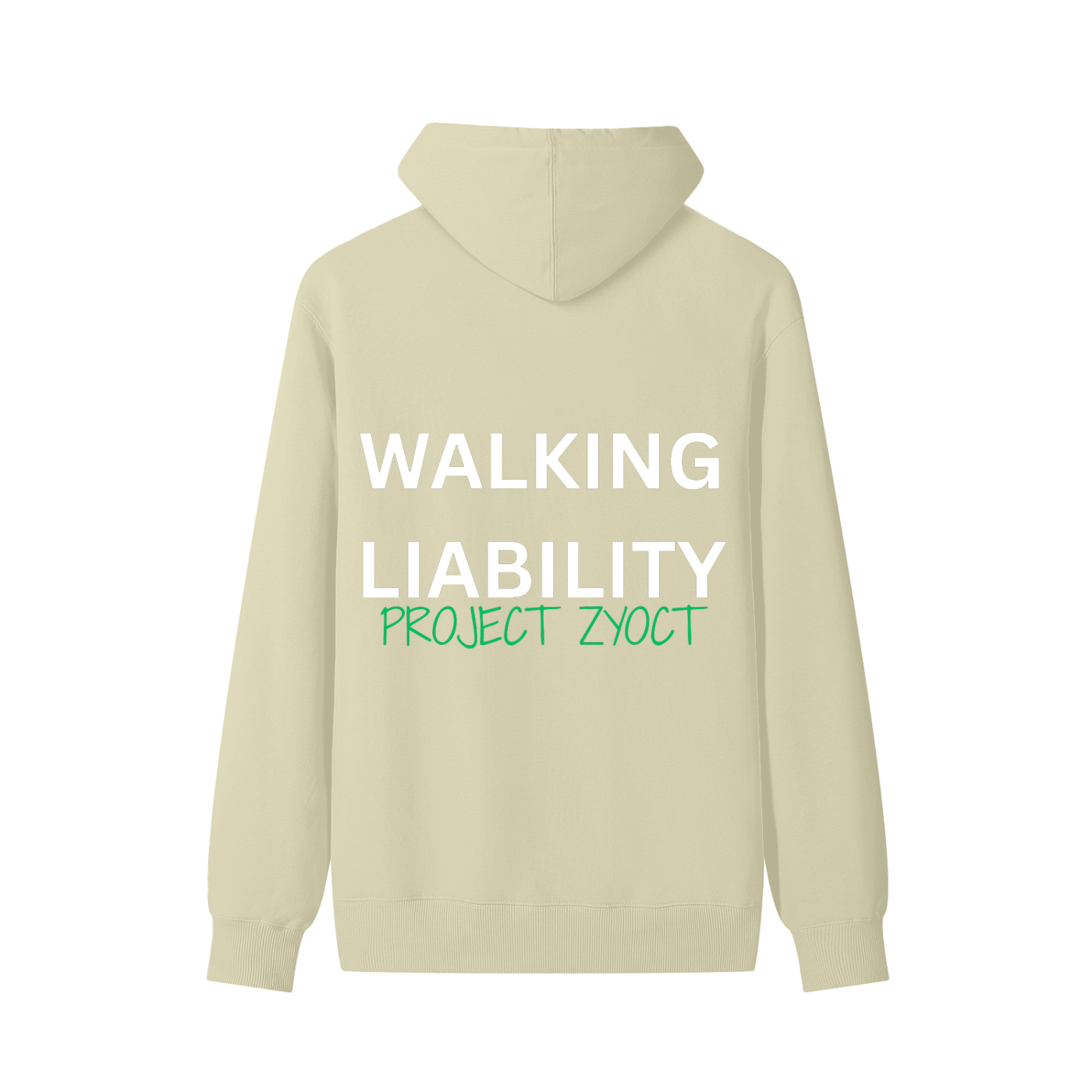 "Walking Liability" Classic Cotton Hoodie