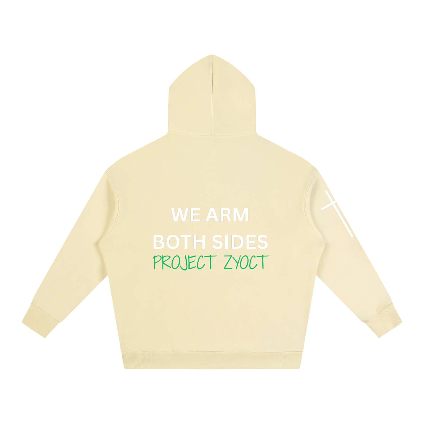 "We Arm Both Sides" Oversize Hoodie
