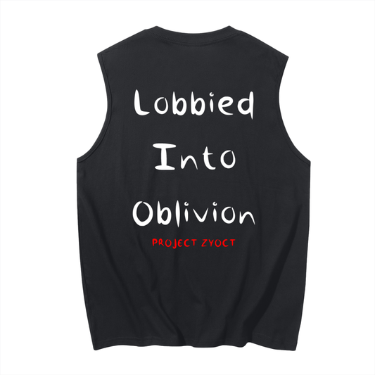 "Lobbied Into Oblivion" Cotton Tank Top